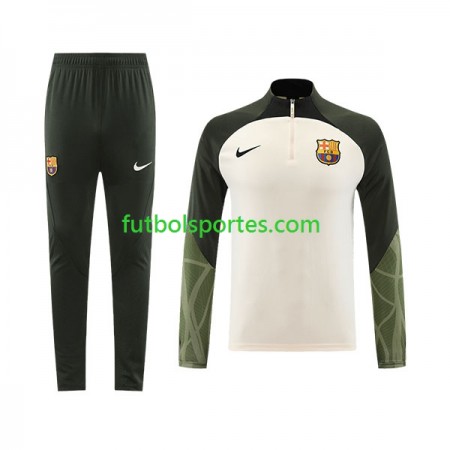 FC Barcelona Sudadera de Entrenamiento Trajes Blanco 2023/2024